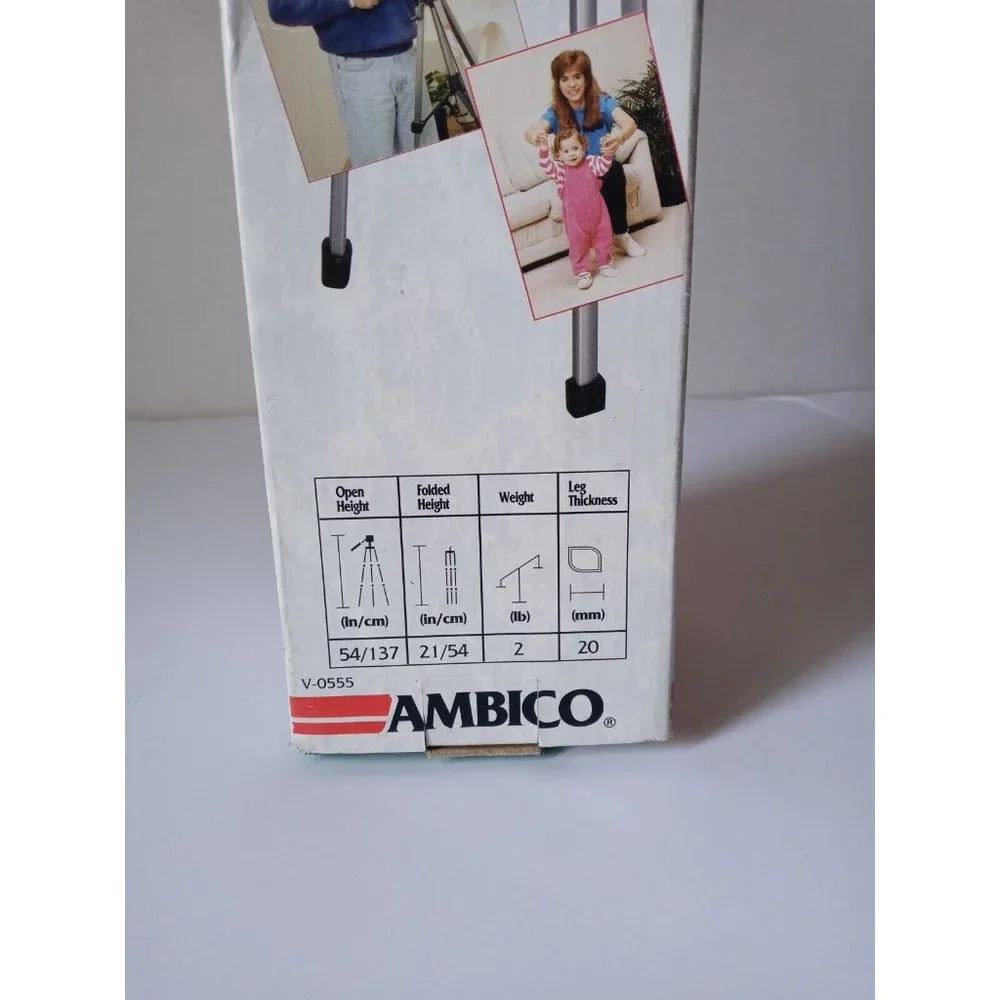 Ambico 54” Deluxe Ultra Light Weight Video/Photo Tripod